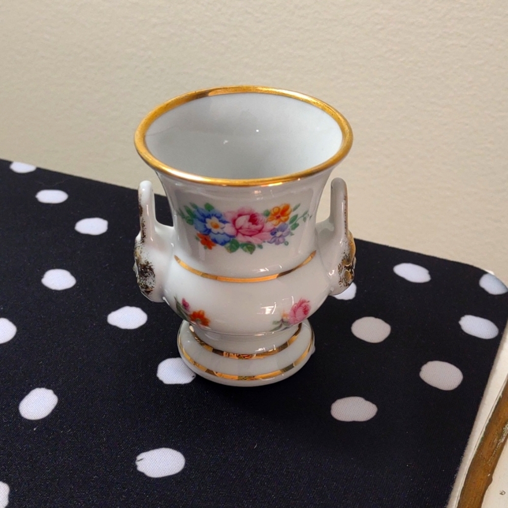 Vintage German Floral Vase